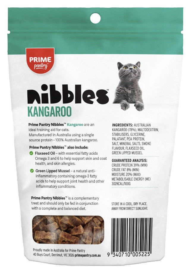 Nibbles Kangaroo Cat Treats 40G