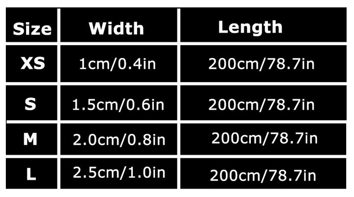 Reflective Pet Leash 2 metres Yellow L