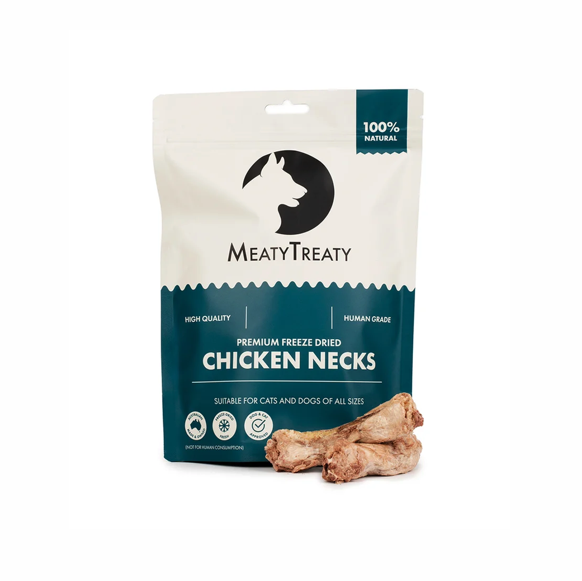 Chicken Necks Cat and Dog Treats 100g