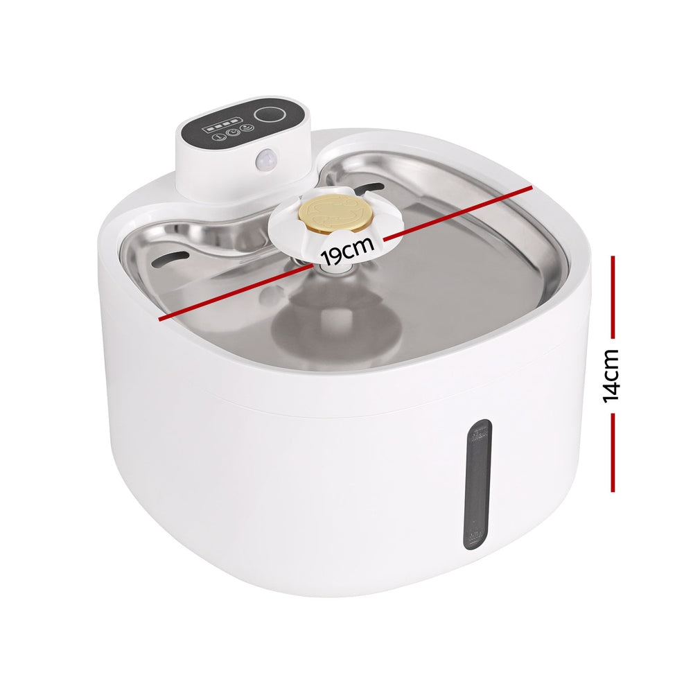 i.Pet 2.6L Filtered Water Fountain Dispenser