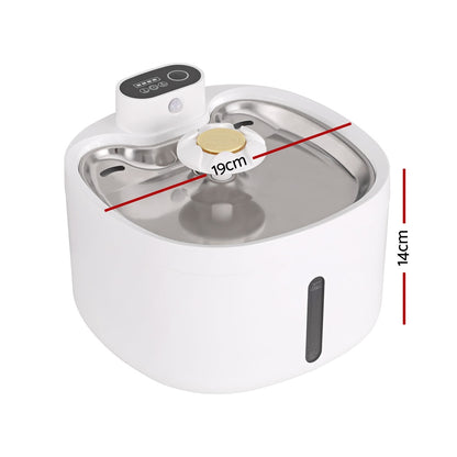 i.Pet 2.6L Filtered Water Fountain Dispenser