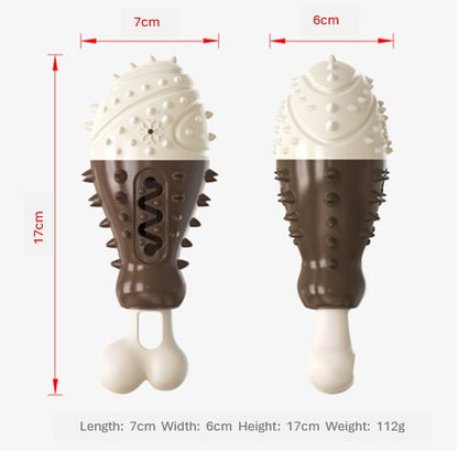 Multifunctional Dog Toy with Cooling, Dental Care