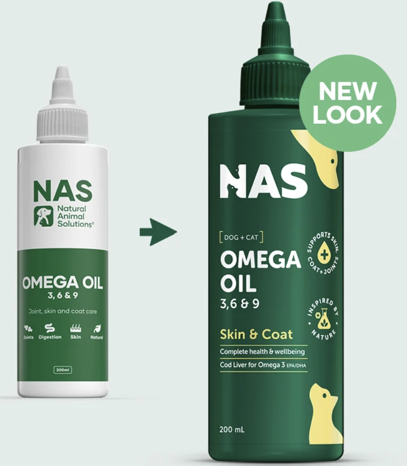 Natural Animal Solutions Omega 3, 6 & 9 Oil for dogs – 200mL