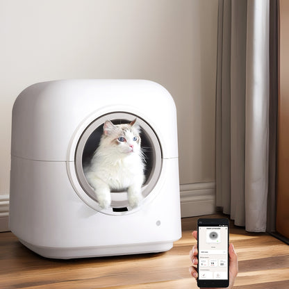 i.Pet Automatic Cat Litter Box Smart Self-Cleaning Large Cat Litter Box