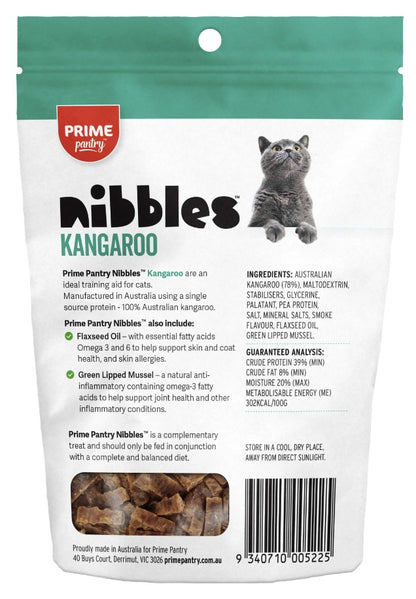 Nibbles Kangaroo Cat Treats 40G