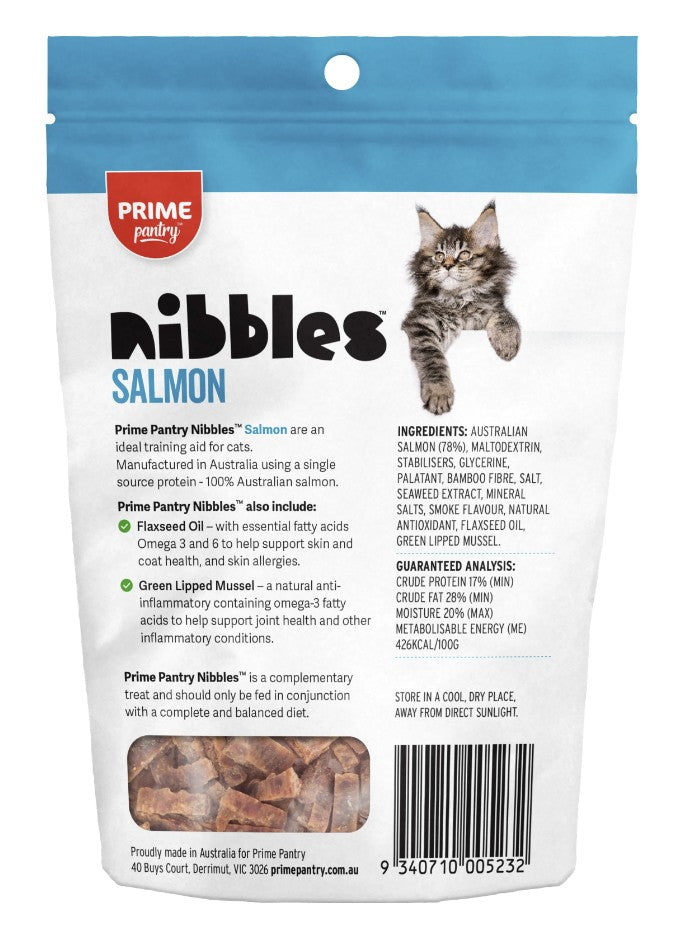 Nibbles Salmon Cat Treats 40g
