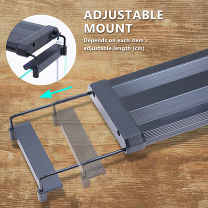 18W Set 2 Aquarium Blue White LED Light for Fish Tank 75-95cm