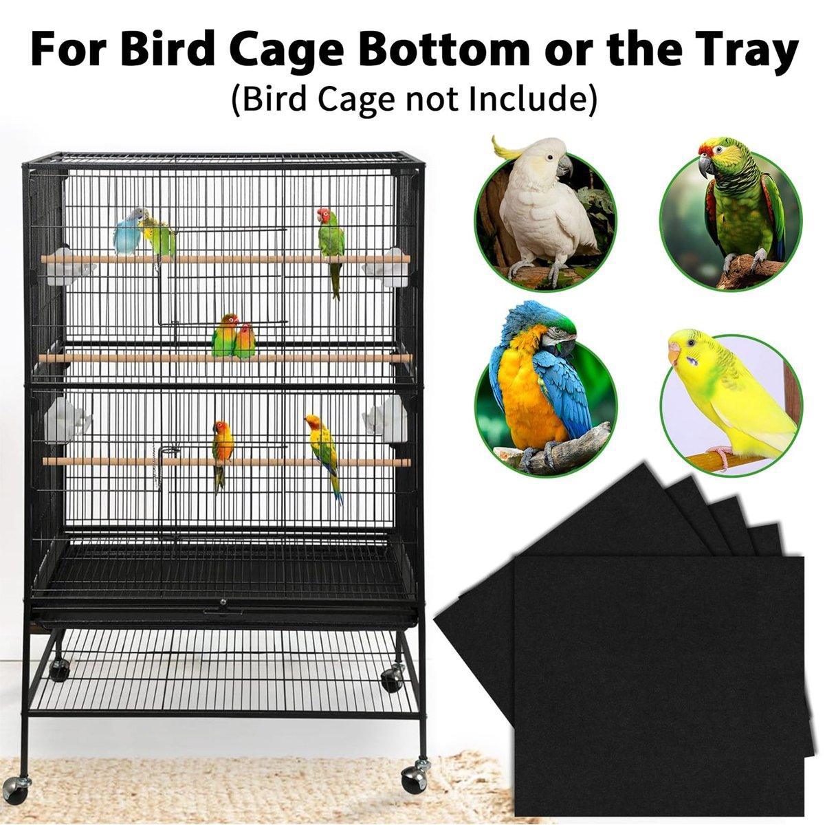 Disposable Birdcage Liner Pads - 30 pieces