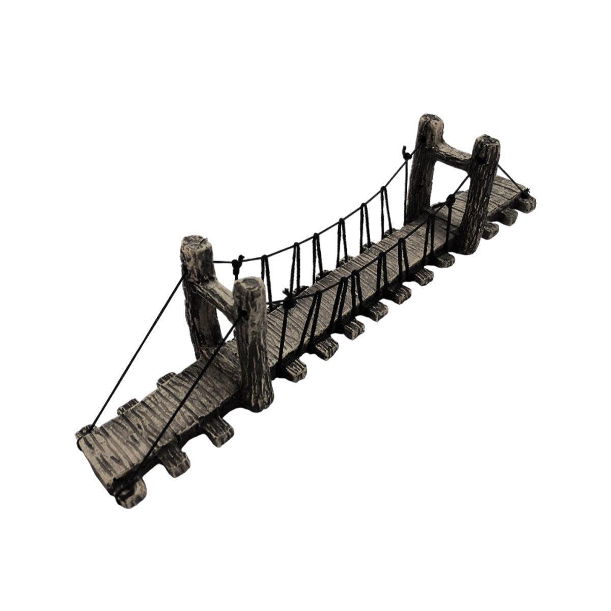Resin Suspension Bridge Aquarium Decoration - Large