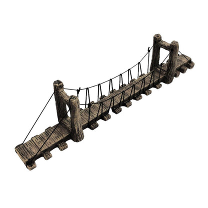 Resin Suspension Bridge Aquarium Decoration - Large