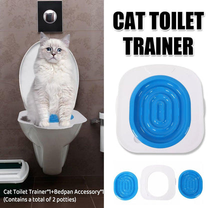 Cat Toilet Seat Trainer Kit