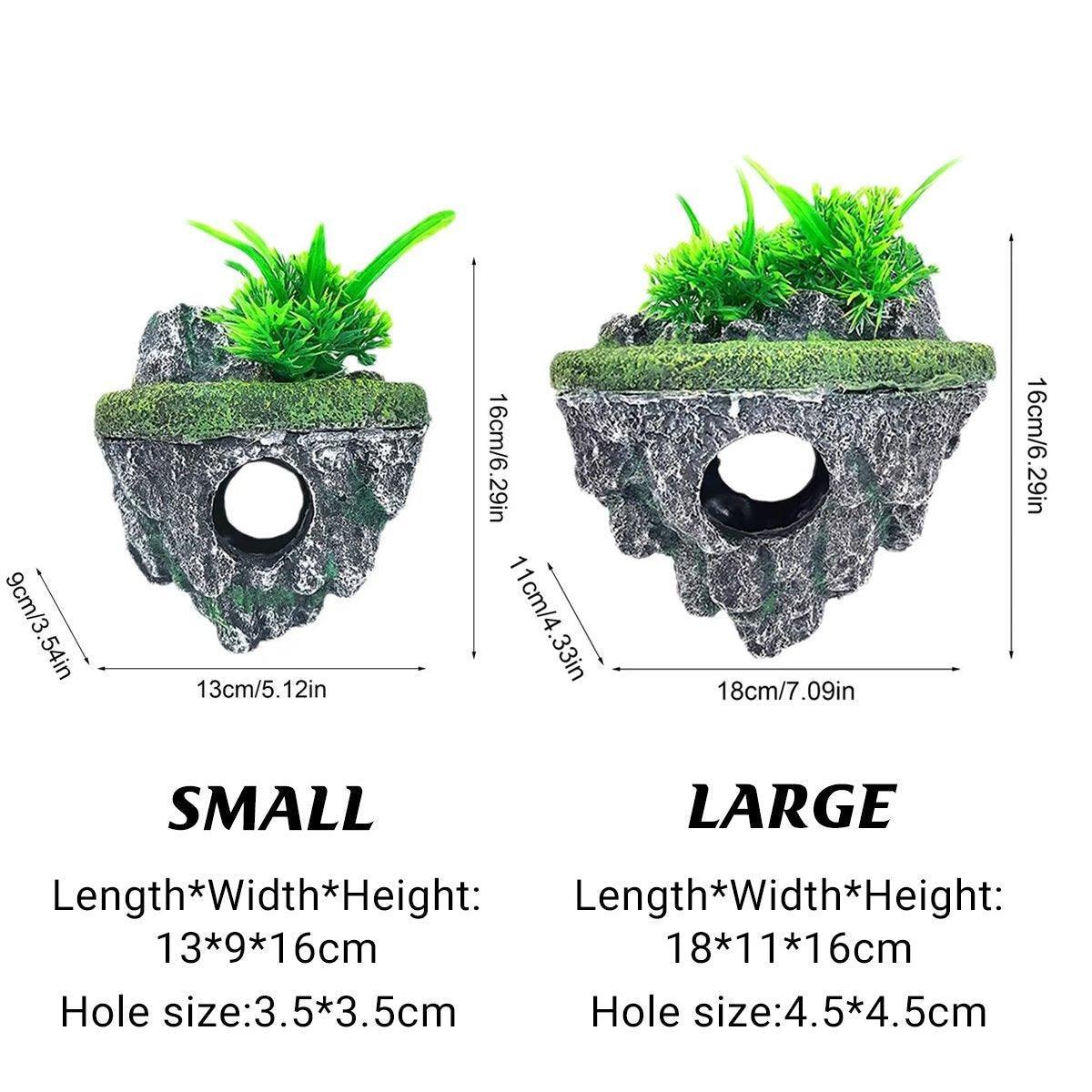 Fish Tank Aquascape Hoverstone Natural Rock Landscaping for Aquarium - L