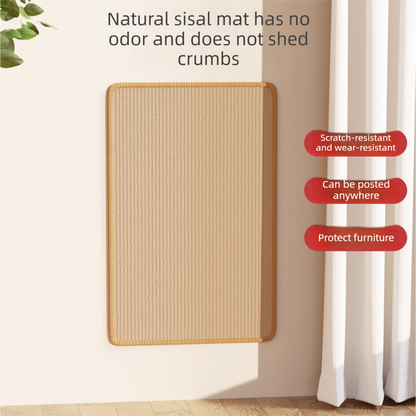 Self-Adhesive Sisal Cat Scratching Mat