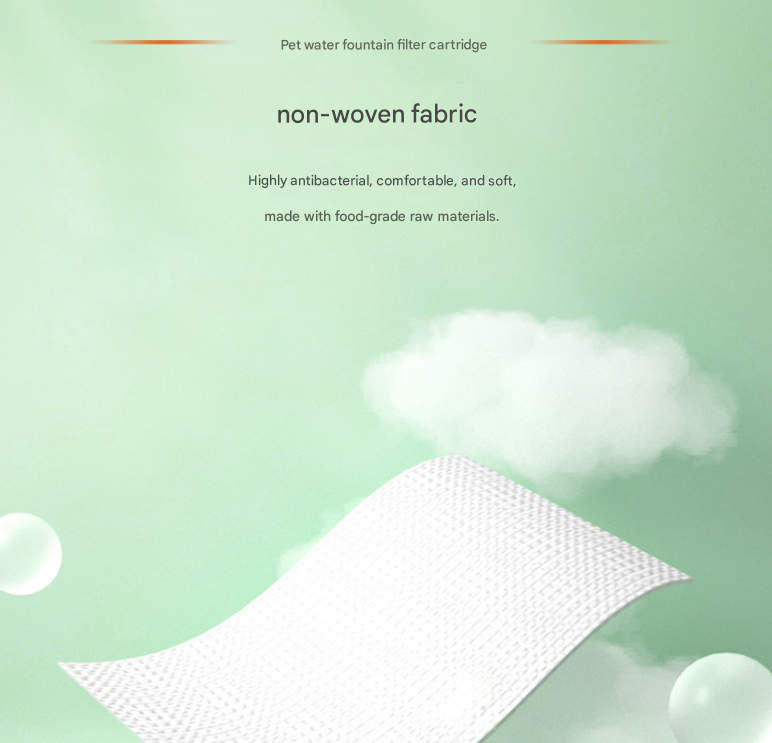 Premium Pet Water Fountain Replacement Filters - 5 Piece Set